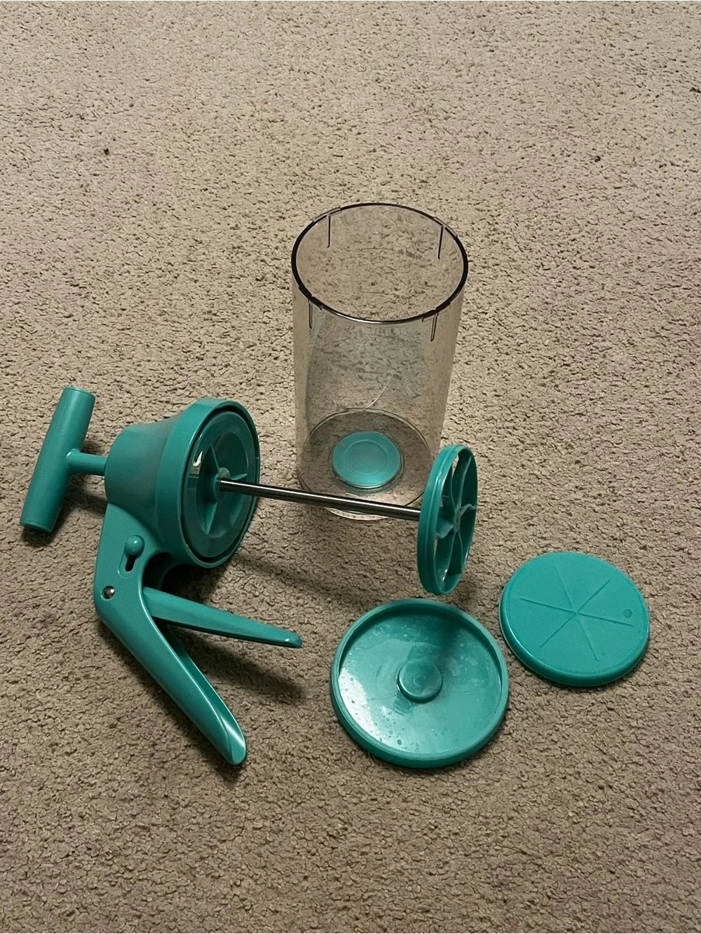 Pampered Chef Batter Mixer & Dispenser - Easy Pour Baking Tool
